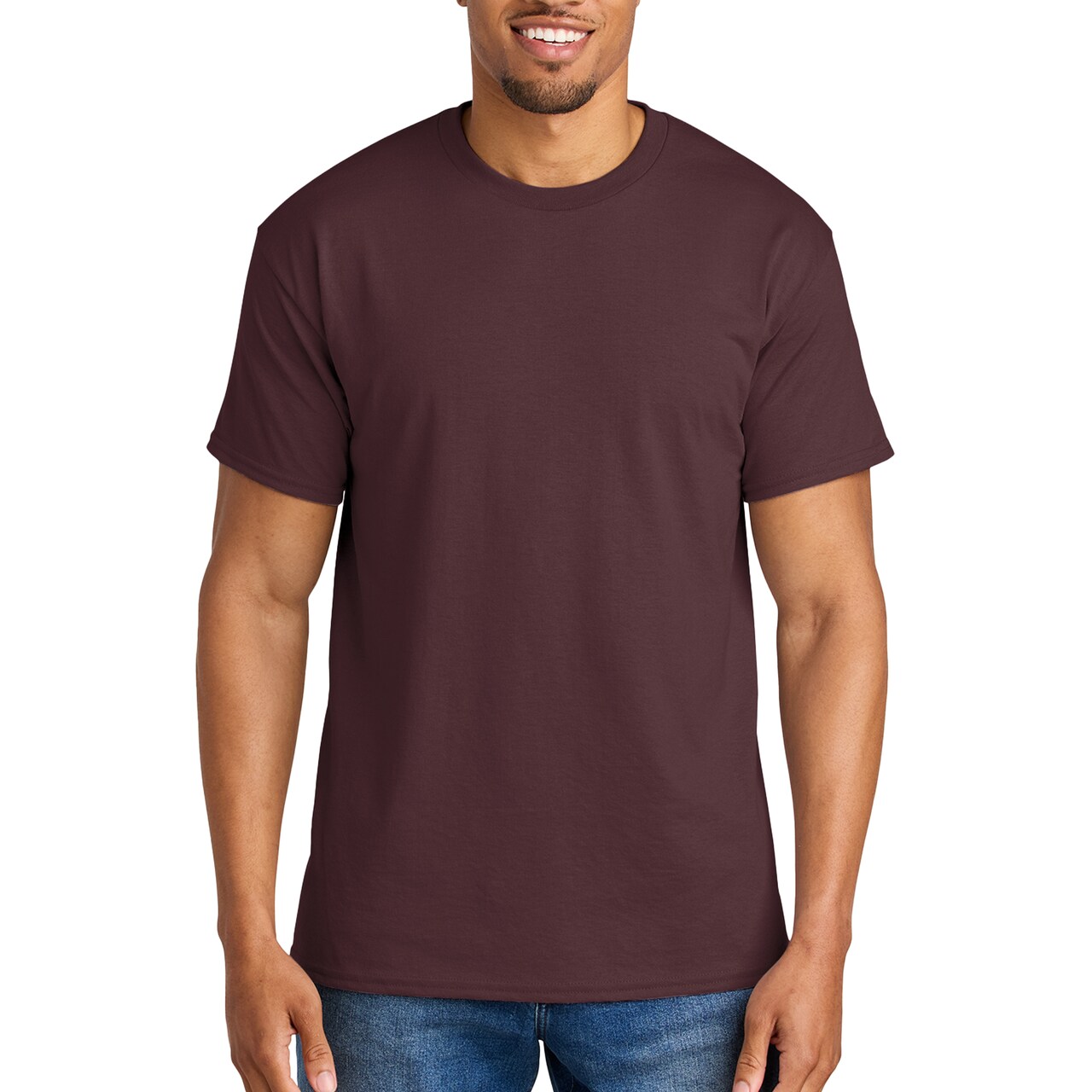 Gildan DryBlend T-Shirt, Men Short Sleeve Assorted Colors Tee for Arts and Crafts